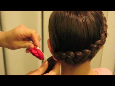 裏編みこみ Dutch Braid Into A Side Ponytail Youtube