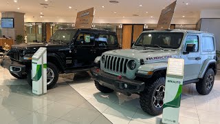 Jeep Wrangler Rubicon 2023 and   جيب  رانجلر صحاري و روبيكون sahara وكاله بهبهاني جلد