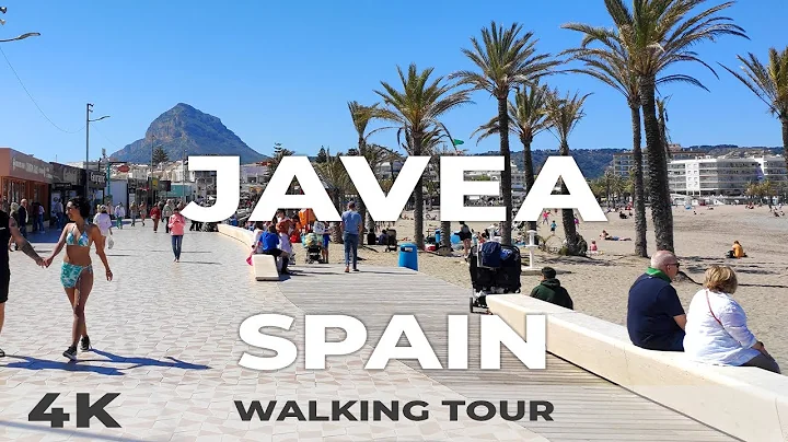 4K Javea Spain Walking Tour 2022 | Arenal Beach, J...