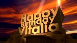 Happy Birthday Vitalia