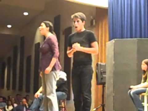 Ariana Pacheco and Joe Catanzaro perform in High S...