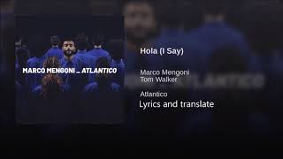 Marco Mengoni & Tom Walker - Hola