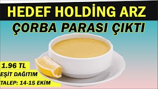 Çorba Parasi Çikti Holdi̇ng Halka Arz İnceleme