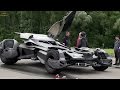 Batmobile 'Batman v Superman' Behind The Scenes [+Subtitles]