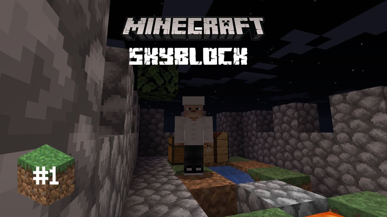 Permulaan - Minecraft Skyblock Part 1 - YouTube
