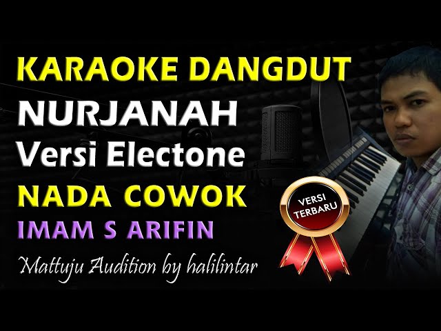 Karaoke Nurjanah Versi Electone || Nada Cowok class=