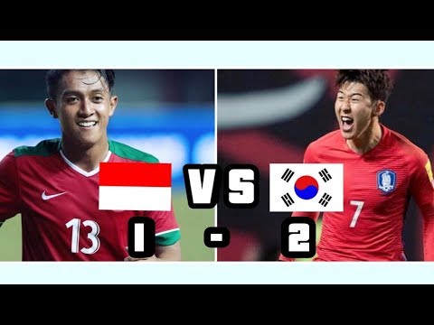 Friendly Match Indonesia U23 Vs korea Selatan U23 Full Highlight 2018