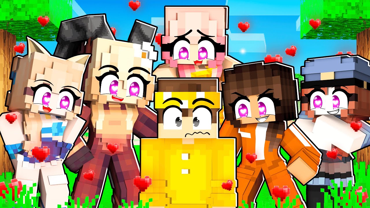 ALEX MONTE tem MIL CRUSH no MINECRAFT - FILME COMPLETO