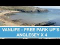 Vanlife - 4 best wild camping spots in Anglesey, in a van @vanlife goodies