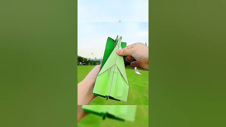 Cet homme a inventé un lanceur d’avions en papier incroyable ! #avion #papier #origami #insolite