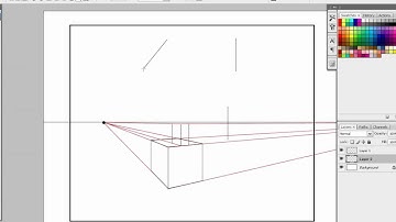 2 point perspective the easy way - part 1