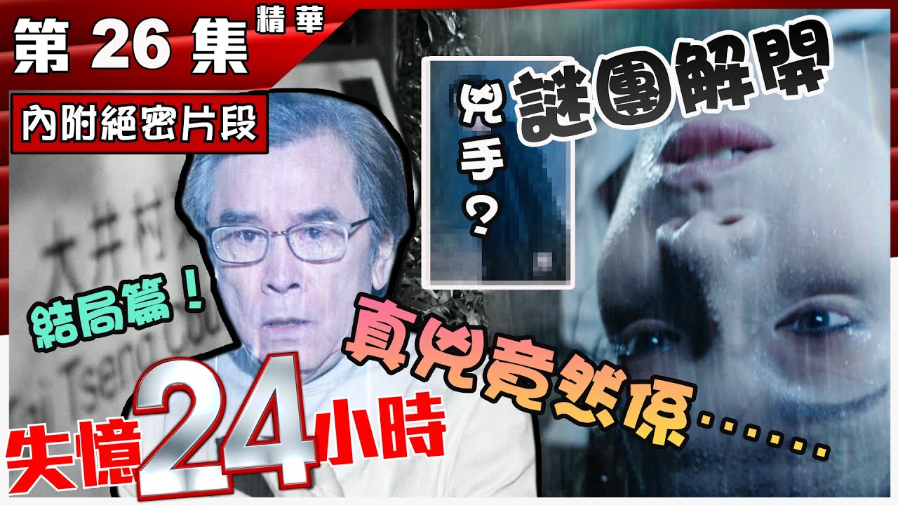 失憶24小時｜第26集精華｜謎團解開 真兇竟然係⋯⋯｜郭晉安｜譚俊彥｜姜大衛