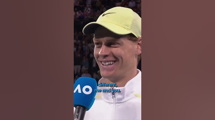 Jannik Sinner compares his mental approach with John McEnroe 🤣🧠 #AusOpen #Shorts