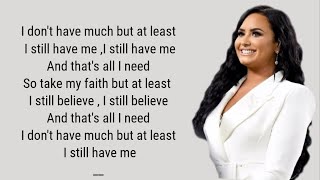 Demi Lovato - Still Have Me (Lyrics)