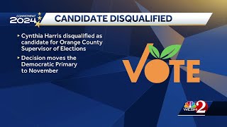 Orange County elections supervisor candidate disqualified