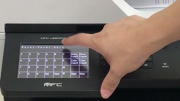 Brother L8900 reset Fuser