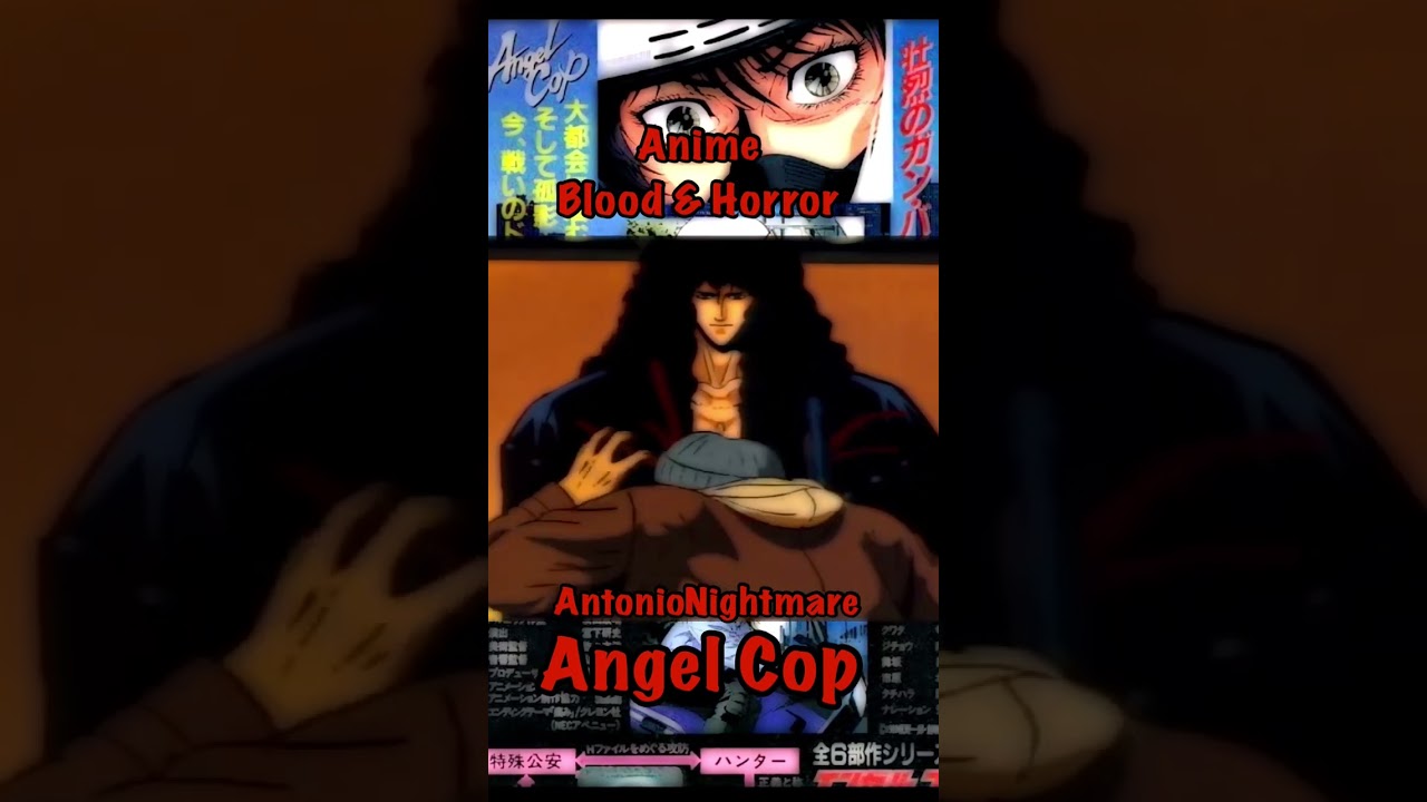 Anime Blood 🩸& Horror - Classic Angel Cop random death scene. Enjoy! 