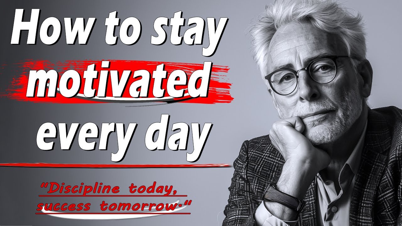 HOW TO STAY MOTIVATED EVERY DAY DEEP DIVE - YouTube