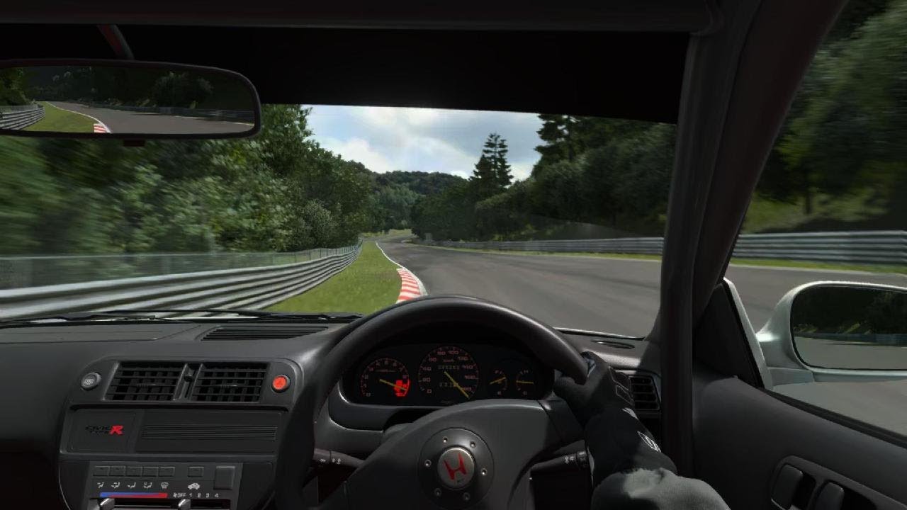 Max Attack Civic Type R (EK) '97 Honda The Power of Dreams Nürburgring Lap 