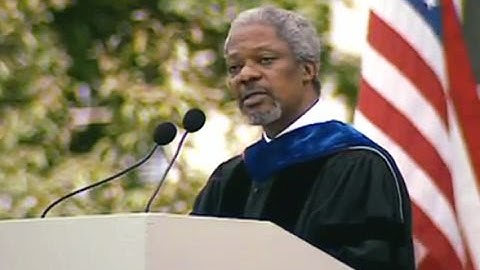 Secretary-General Kofi Atta Annan—1997 MIT Commencement Address