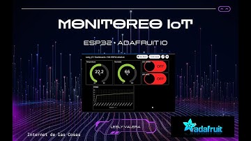Cómo controlar LEDs y monitorear Sensores desde Internet | Tutorial ESP32 + Adafruit IO
