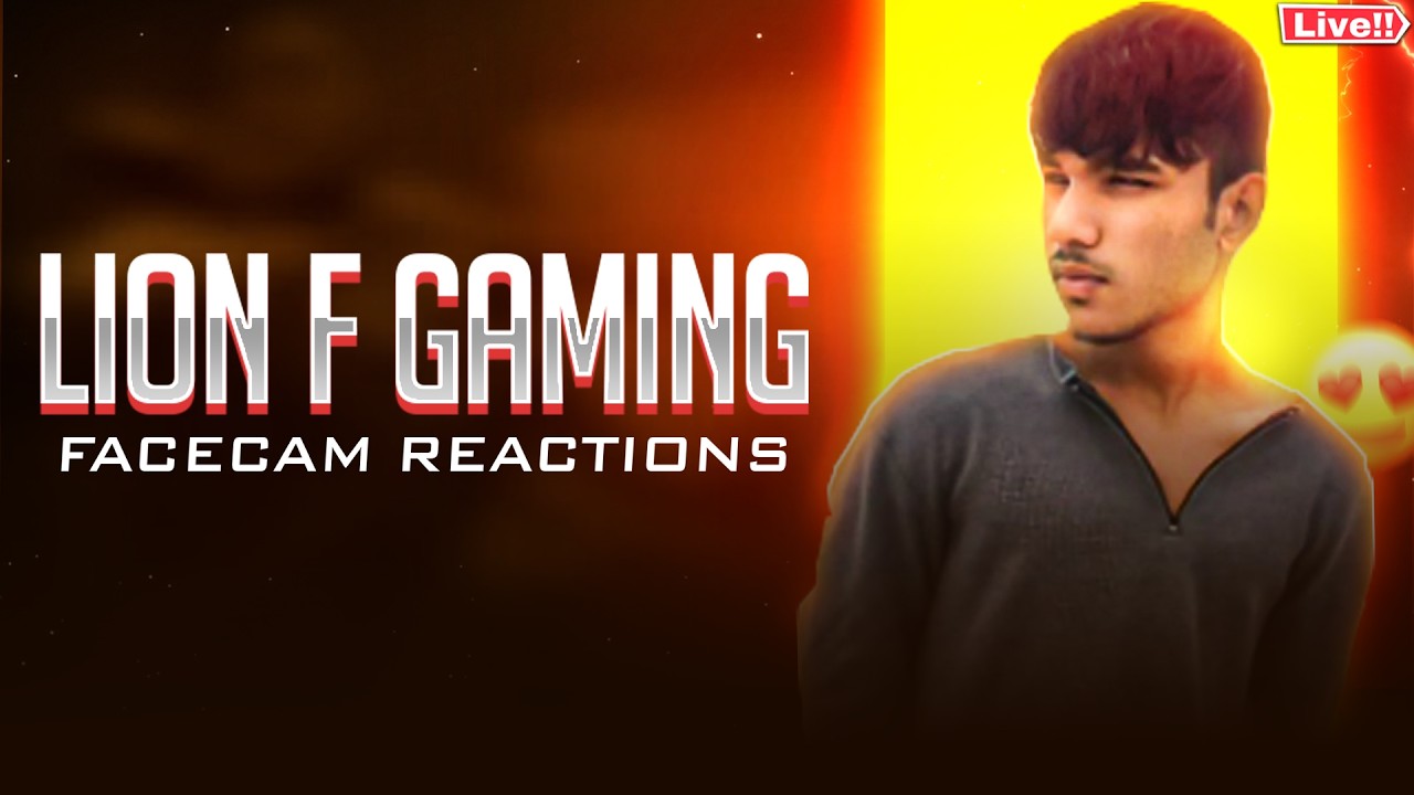 FACECAM REACTION | Show Your Gameplay In 4 vs 4 | Free Fire Live In Telugu #freefire #fflive