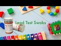 60 pieces of fast lead testing kit for quick home testingofpainted surfaces, ceramics, and tableware
