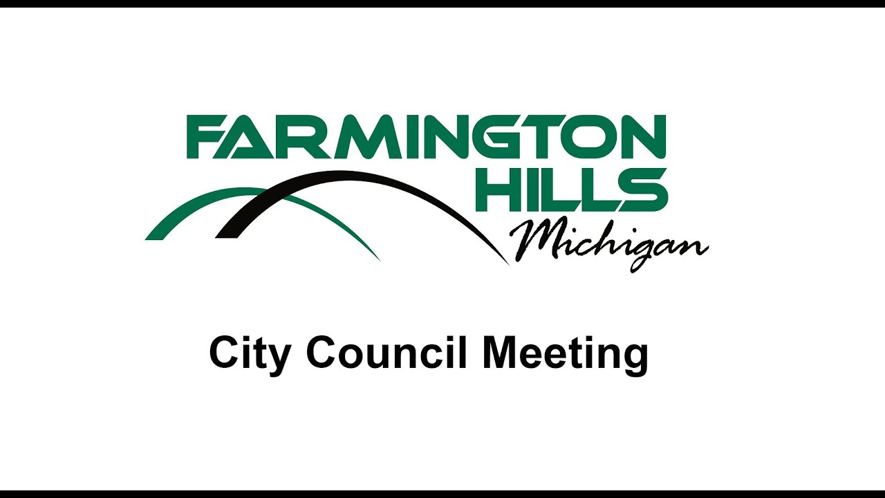 Farmington Hills City Council Meeting October 25, 2021