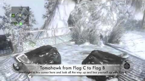 Black Ops Tomahawk and Ballistic Knife Spots Tutorial on Summit Domination by Gbound