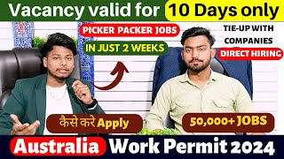 Australia 🇦🇺 Farm worker Jobs | New Agriculture visa | No Age Limit | Free Food Flight + Home