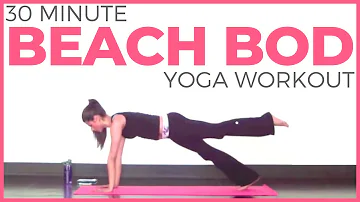 30 minute Full Body Power Yoga Workout | Beach Bod #2