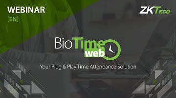 BioTime Web | Webinar & Online training session
