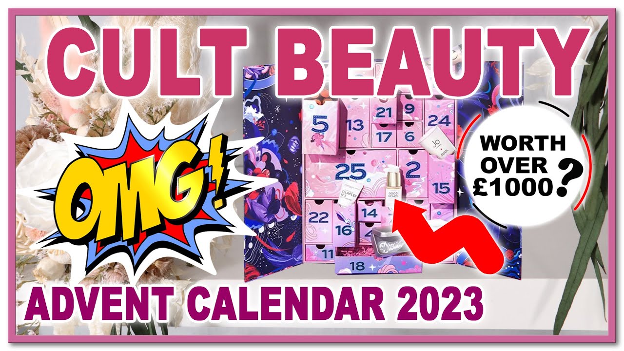 OMG!! 😍 CULT BEAUTY 2023 ADVENT CALENDAR | Worth over £1,000!? | Sneak Peek
