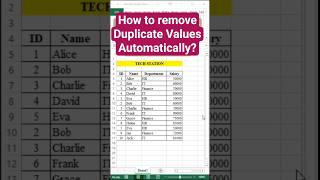 How to Remove Duplicates in Excel with Shortcuts | Excel Tips & Hacks