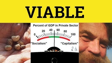 🔵 Viable - Viable Meaning - Viable Examples - Viable in a Sentence