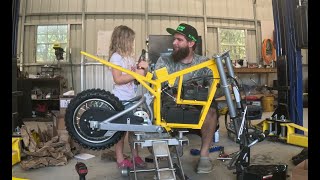Father And Daughter Build An Insane Minibike!