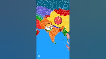 China Become Powerful Country 😱 #countryballs #trending #nutshell