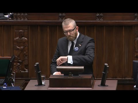 Pomilczmy chwilę - Grzegorz Braun
