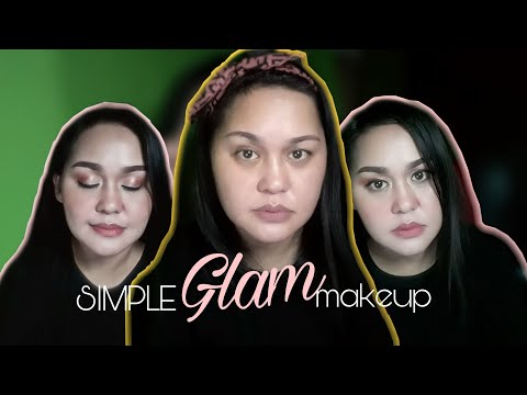 FOR BEGINNERS GLAM MAKEUP TUTORIAL |Ako si Babin #filipinoyoutuber