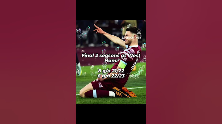 PLAYER SPOTLIGHT - DECLAN RICE!!#declanrice #arsenal #midfield #afc #westham #Gunners #Hammers