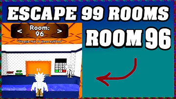 ROOM 96 ESCAPE 99 ROOMS Roblox Walkthrough [Full Guide English] 🗝️