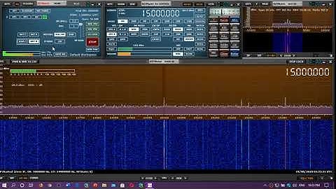 WWV 15 MHz Shortwave MLA 30  VS K180WLA loop antenna test