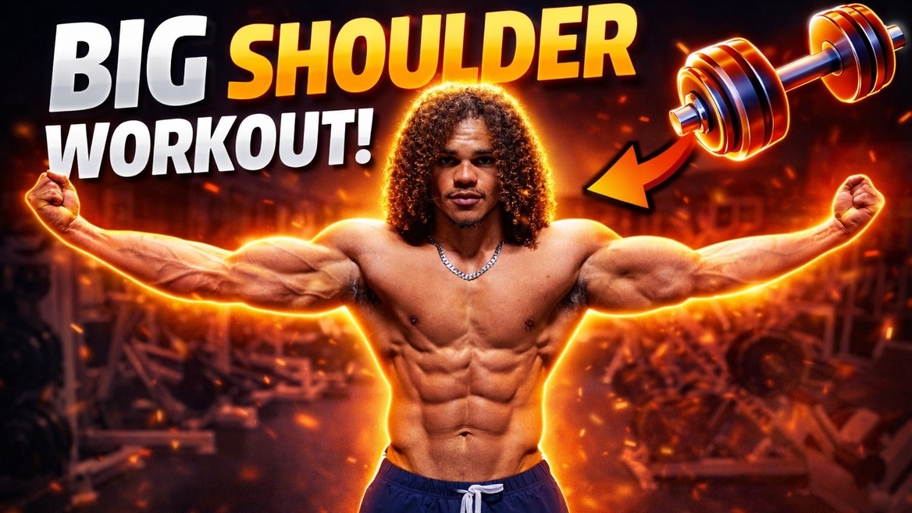 Build Bigger Shoulders FAST (Complete Workout) - YouTube
