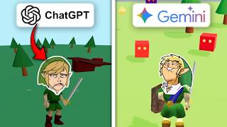 ChatGPT vs Gemini make Zelda from scratch