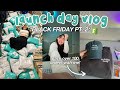 BLACK FRIDAY VLOG (part 2) | PACK ORDERS WITH ME, small biz days in the life📦