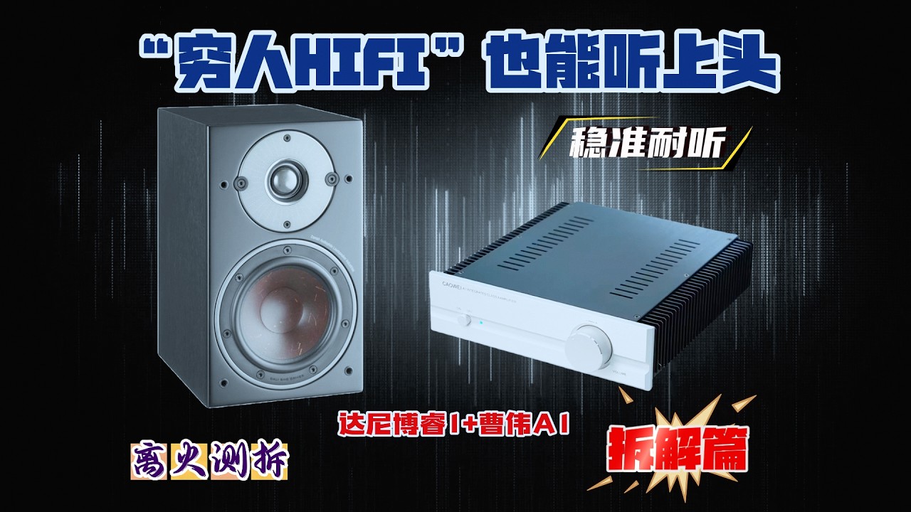 穷人HIFI真能听上头？曹伟A1甲类复刻×达尼博睿1拆解：证据全在里面！