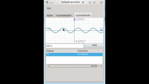 KAlgebra Mobile using Qt Quick Desktop Components