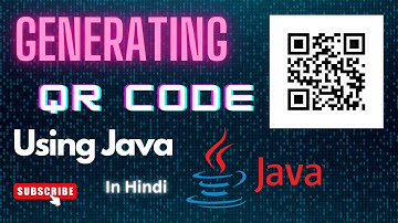 How to Generate QR Code Using Java || in Hindi