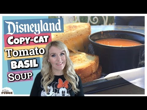 Copycat Disneyland Tomato Basil Soup || Instant Pot or Slow Cooker