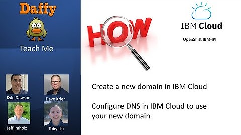 Setting up DNS For IBM Deployment of OpenShift